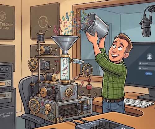 Illustration of AutoCast's new plugin chain for program audio