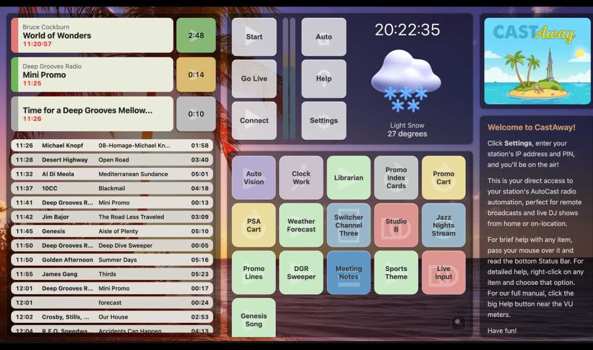 CastAway Remote Interface