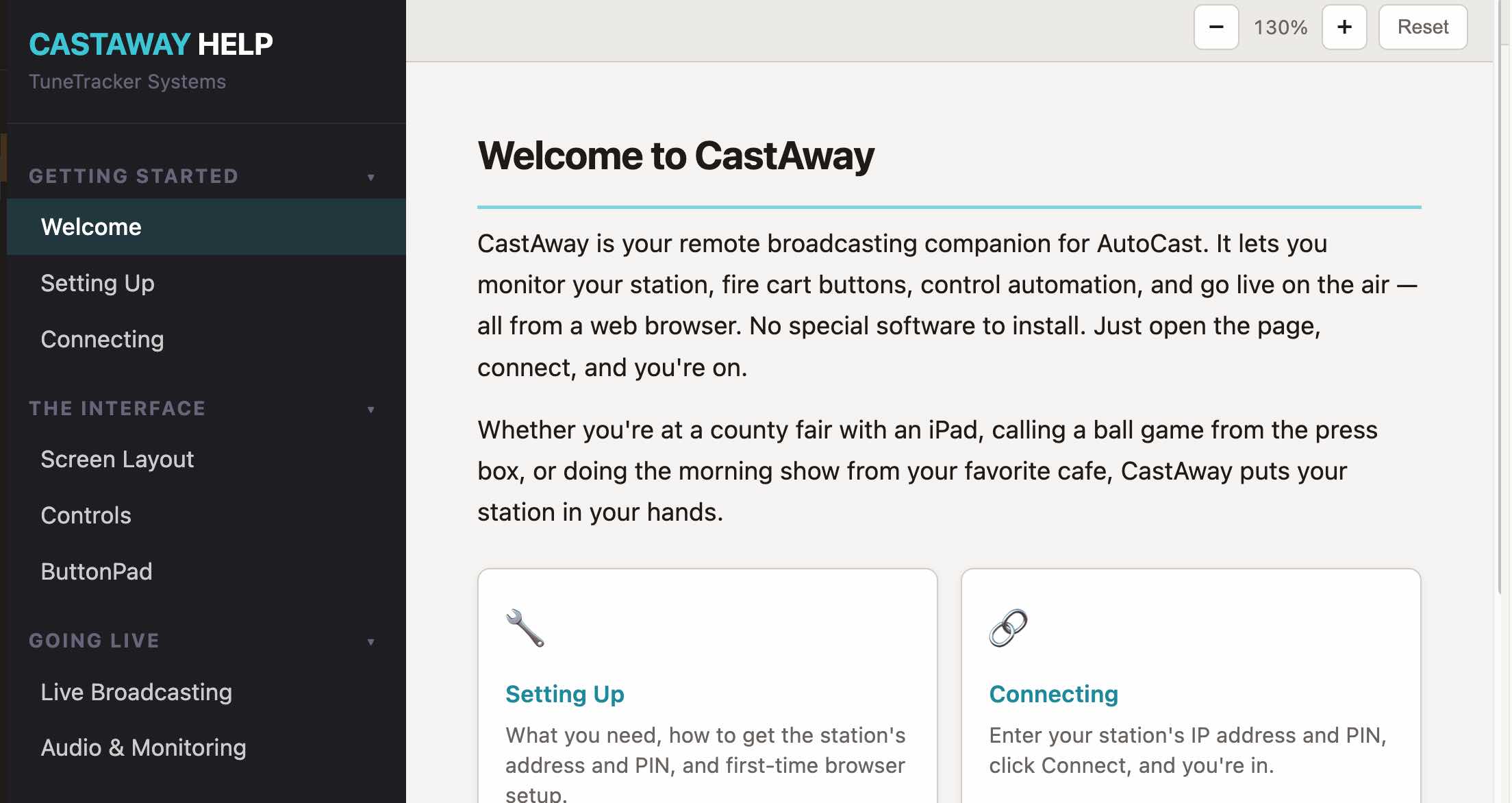 CastAway Documentation