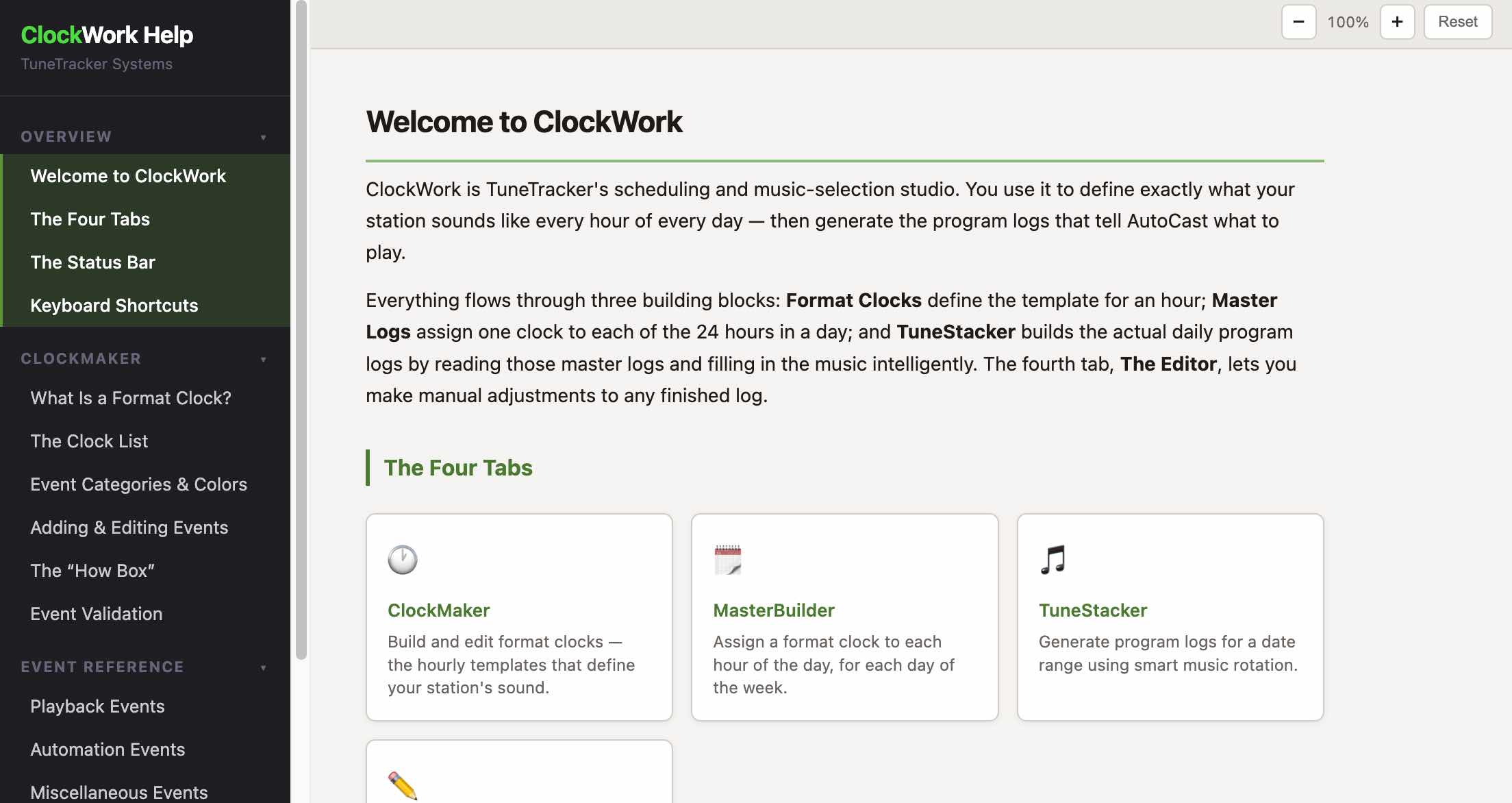 ClockWork Documentation