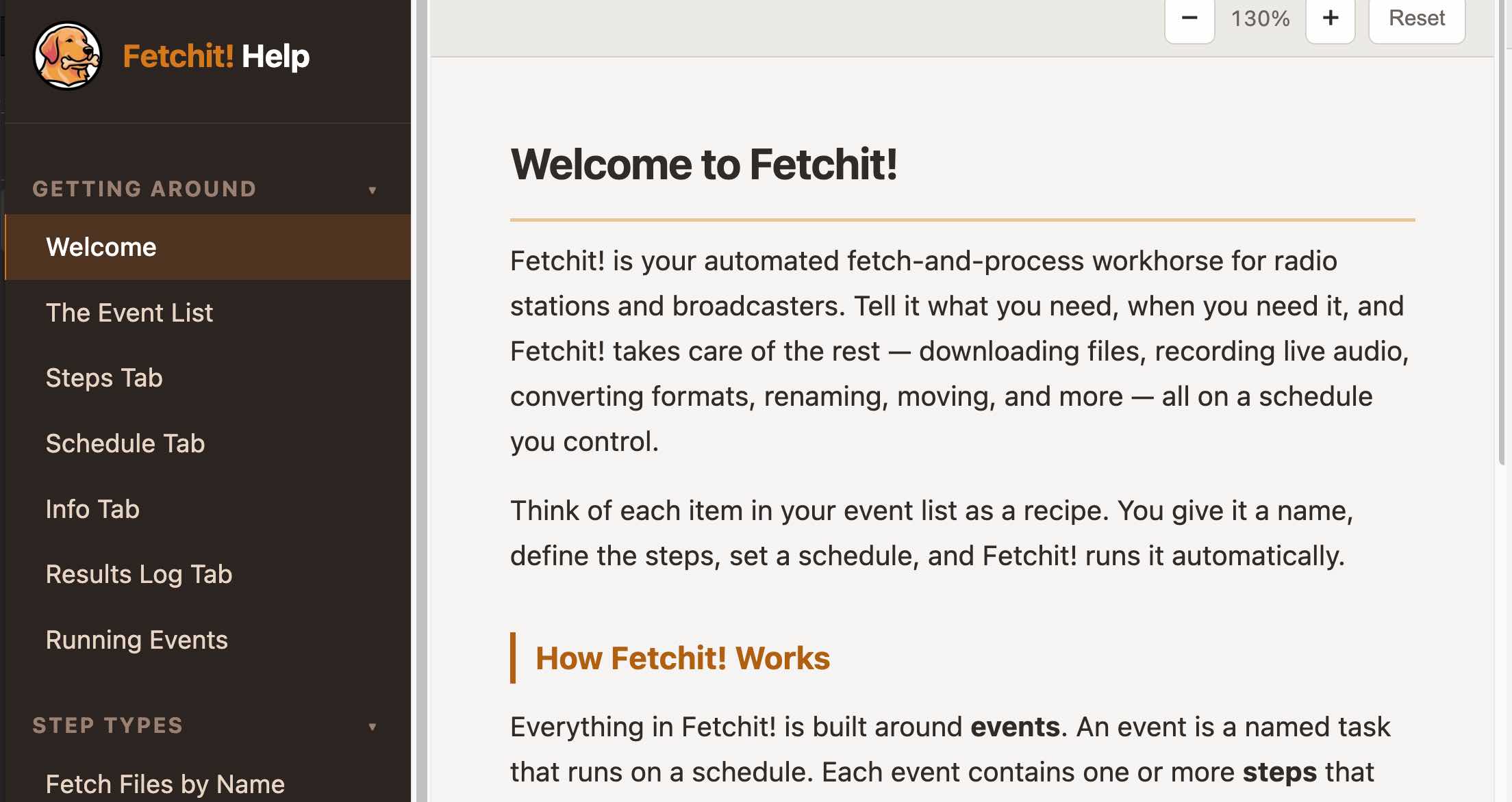 Fetchit! Documentation