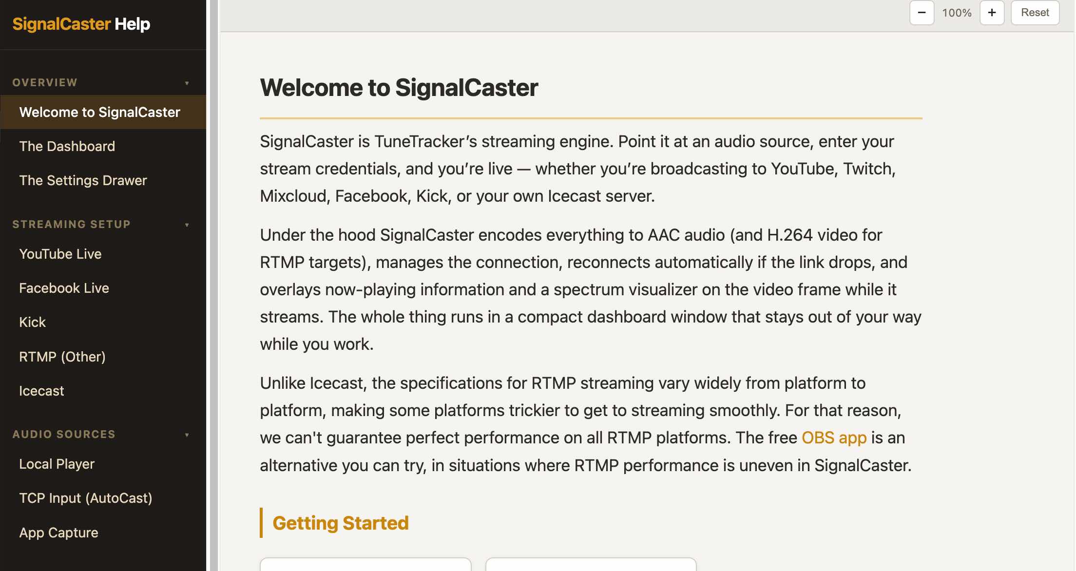 SignalCaster Documentation