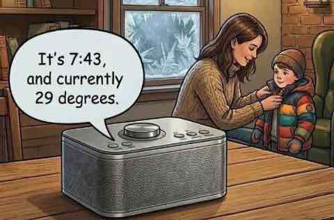 Time and Temp announcements