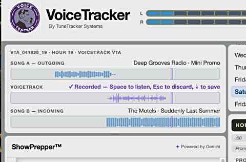 VoiceTracker feature highlights